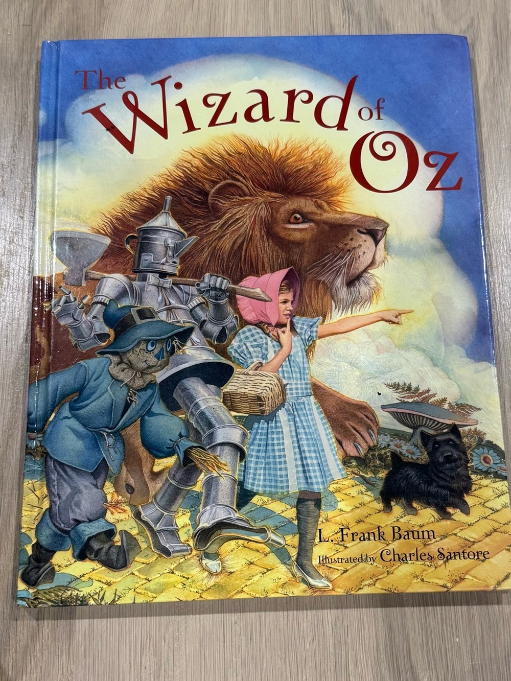 The Wizard of Oz Kids Storybook - Blue Cover